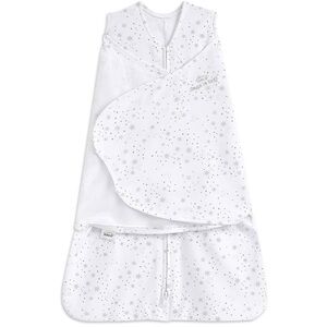 HALO 100% Cotton Sleepsack Swaddle, 3-Way Adjustable Wearable Blanket, TOG 1.5